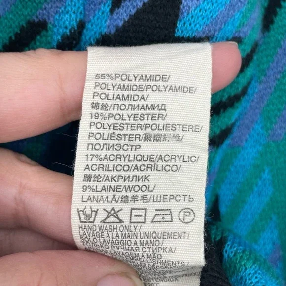 SUNCOO Paris Women's Blue Black Plaid Check Gold Button Gaya Cardigan Jacket T1 - Picture 11 of 12